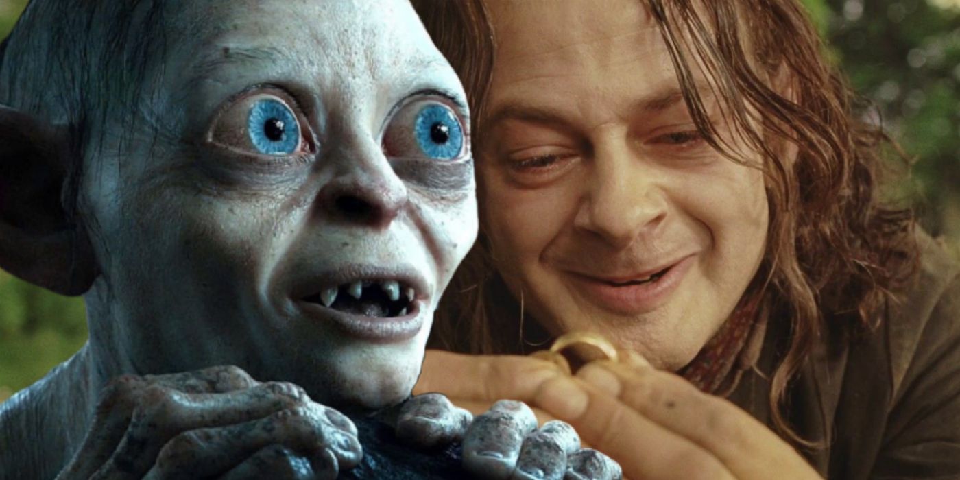 lord of the rings gollum movie prop