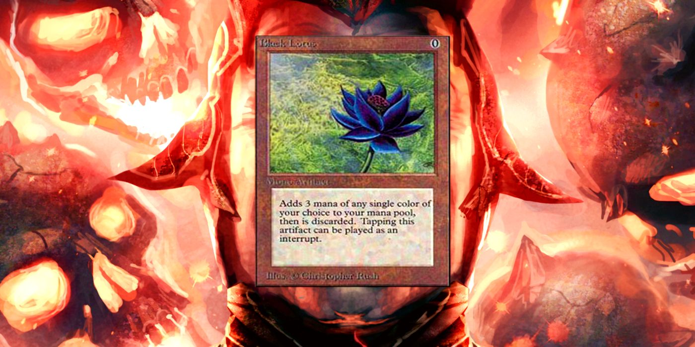 Magic Gathering Black Lotus Card