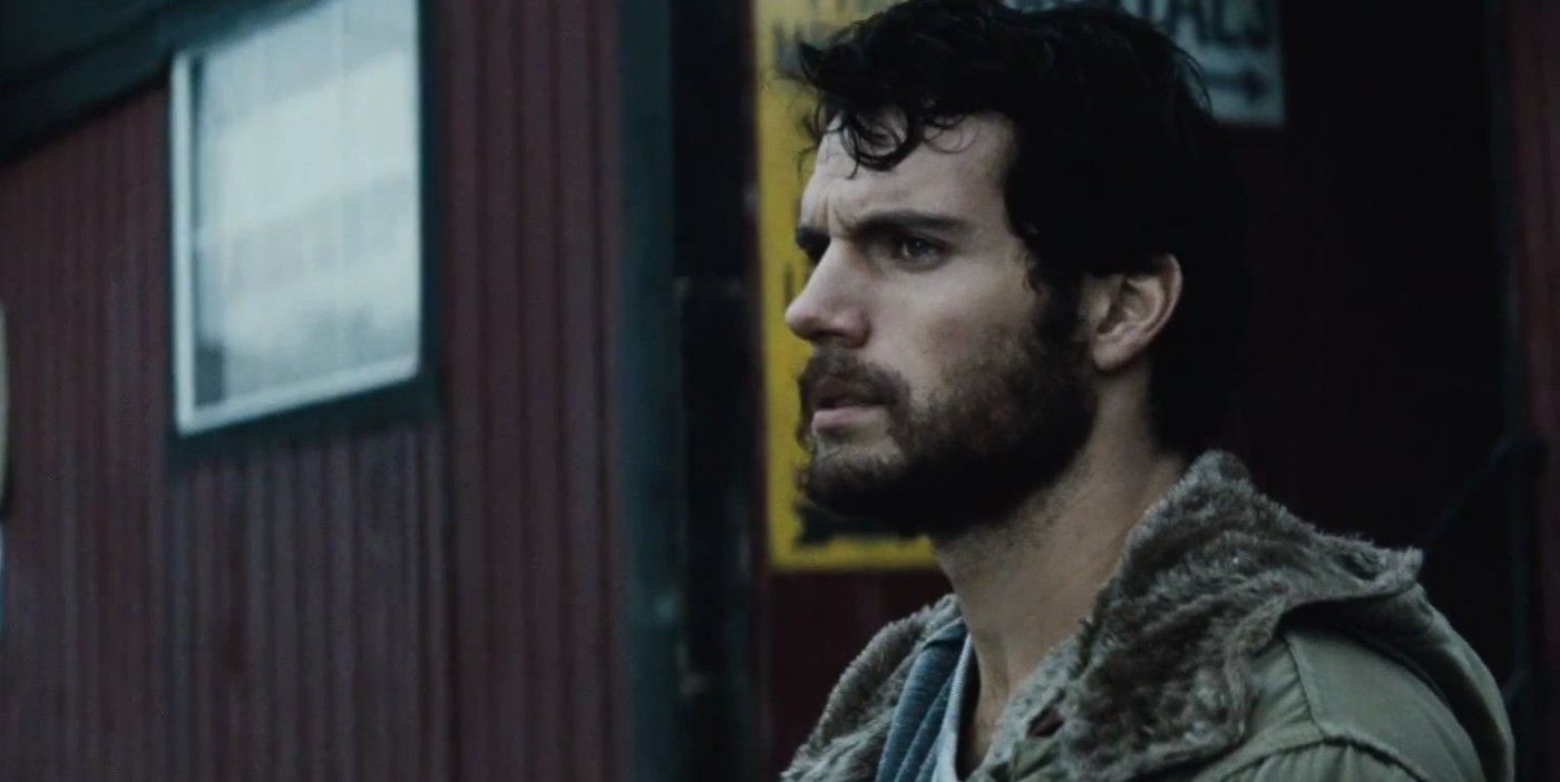 Clark deep in thought in Man of Steel