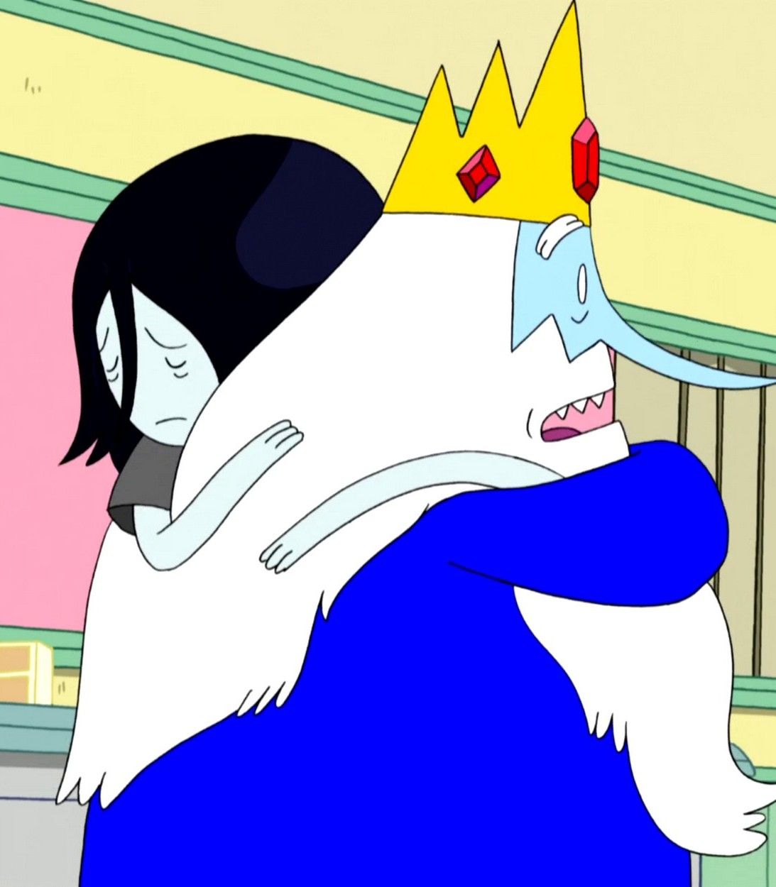 Marceline and Ice King in Adventure Time vertical