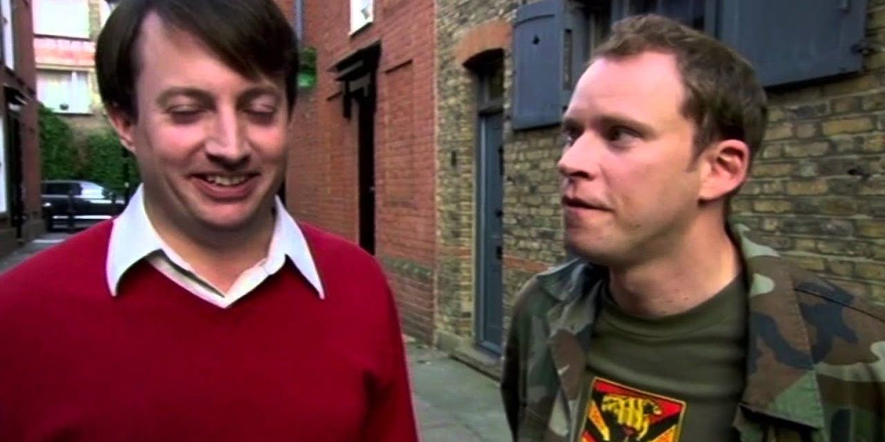 Jeremy crashes Mark's tour in Peep Show