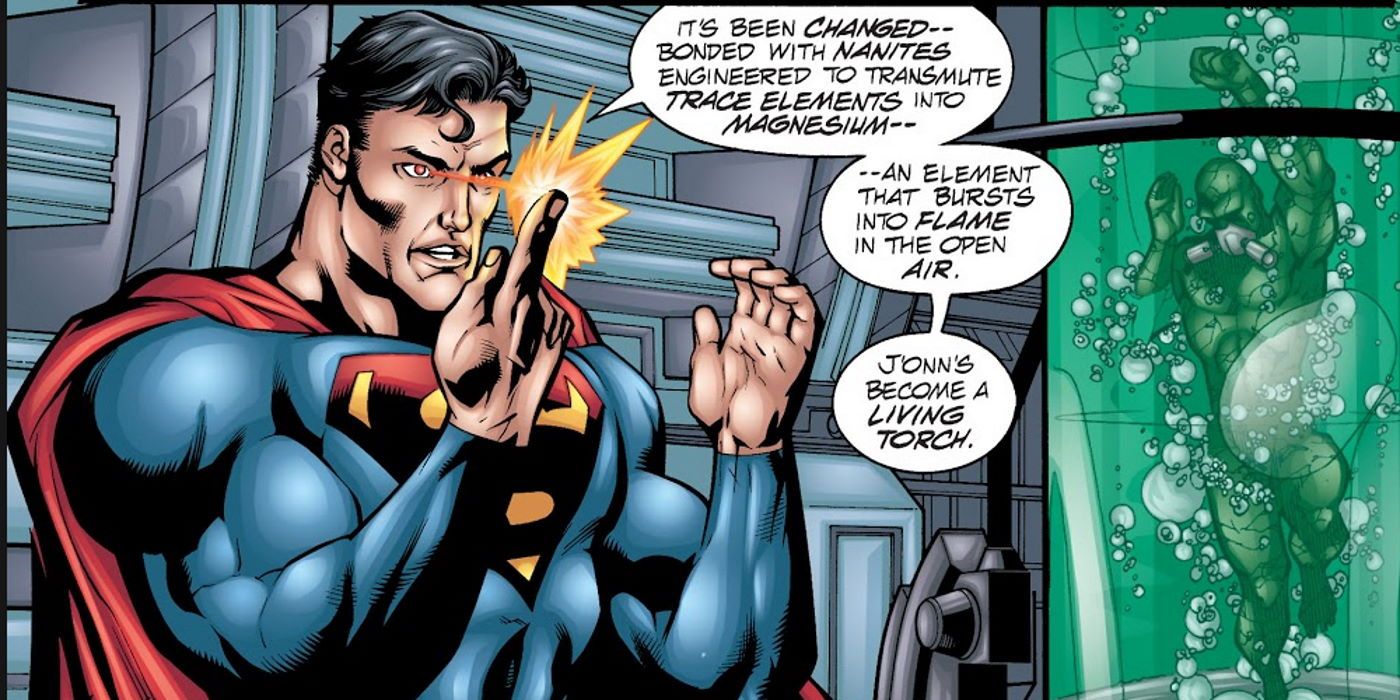 Martian Manhunter Human Torch