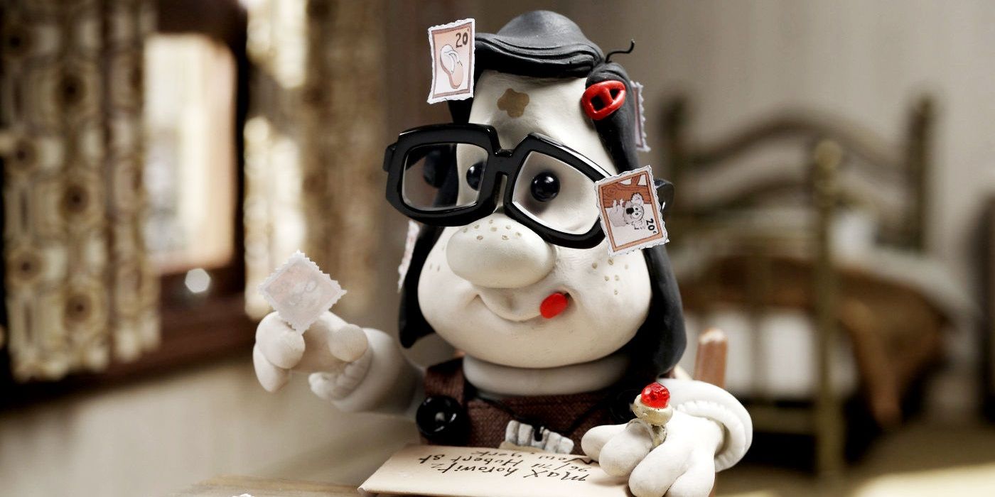 Max at the table in Mary And Max