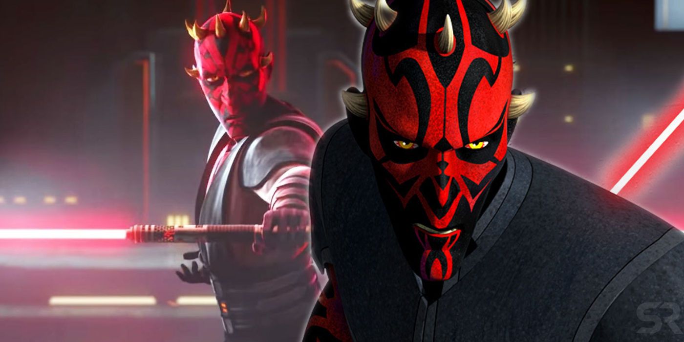 Maul in Clone Wars and Star Wars Rebels
