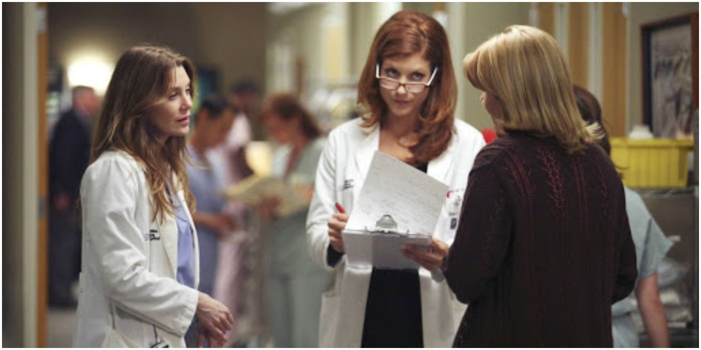 Meredith with Addison and Susan Grey in Greys Anatomy