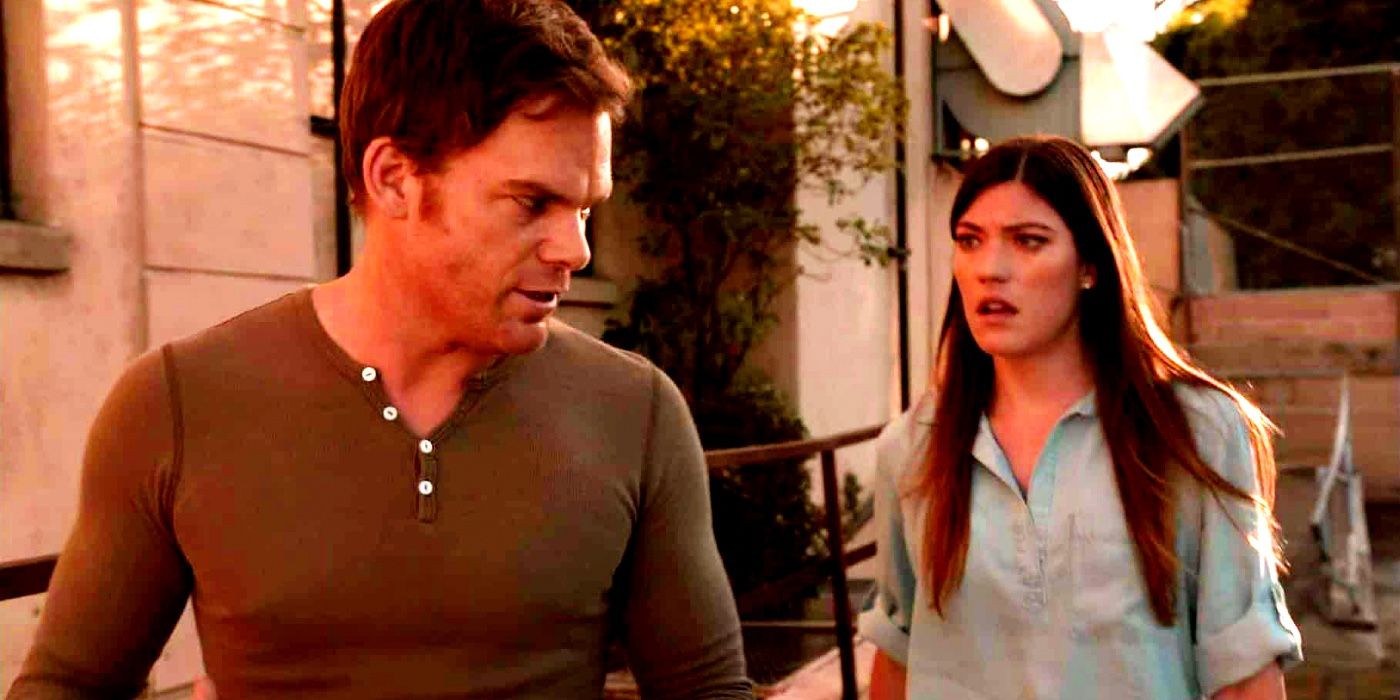 Michael C. Hall and Jennifer Carpenter In Dexter Season 8