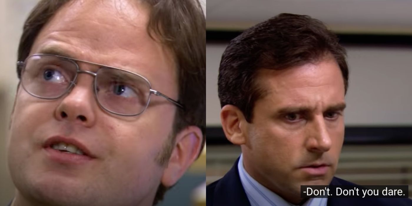 Michael tells Dwight to not use his jokes on The Office