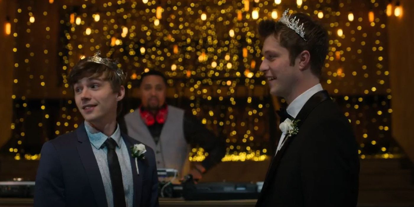 Miles Heizer as Alex Standall and Tyler Barnhardt as Charlie St Prom Kings 13 Reasons Why