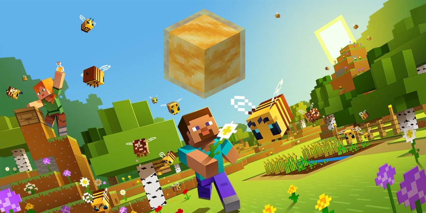 Minecraft, Honey Block, Bees