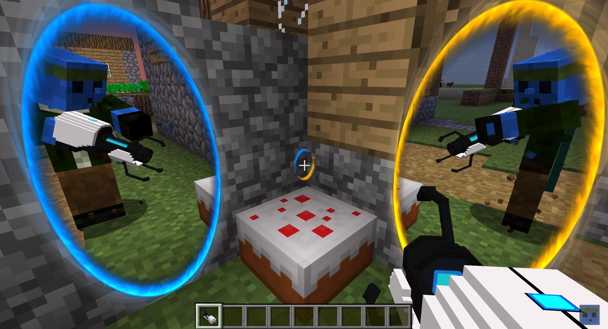Minecraft Portal Gun Mod
