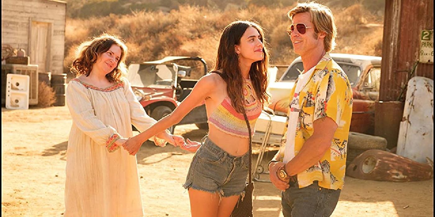 Once Upon A Time In Hollywood Brad Pitt and Manson Girls