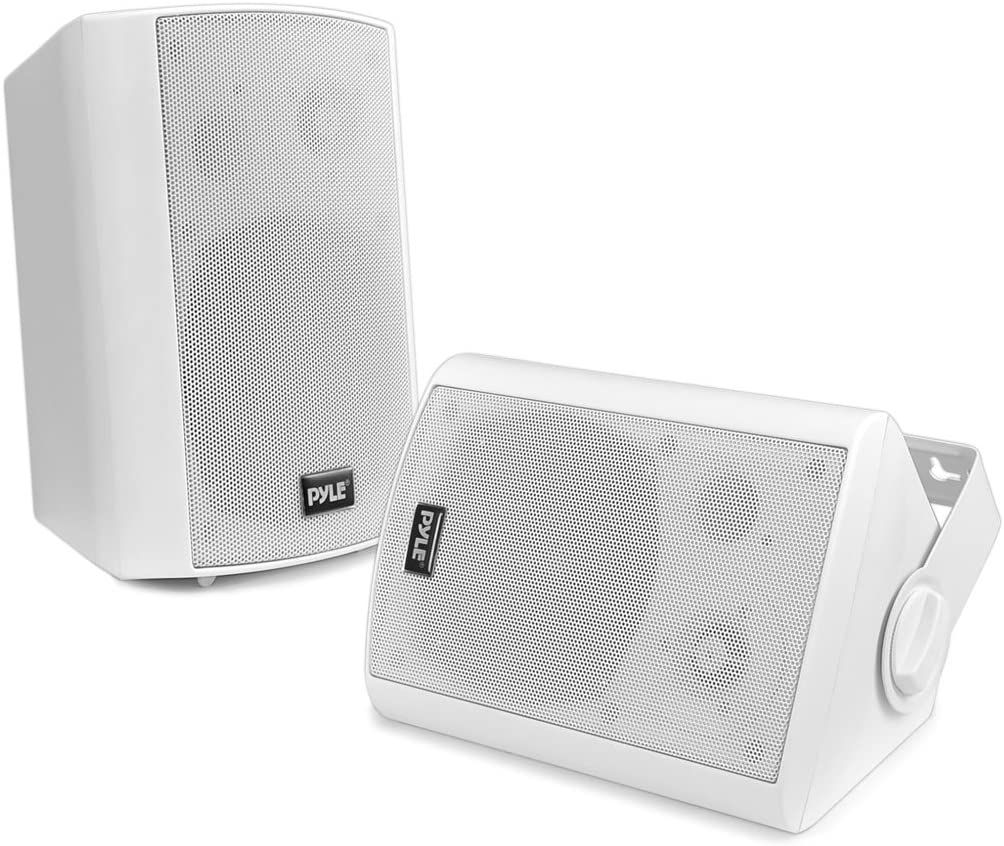 outdoor bluetooth stereo speakers
