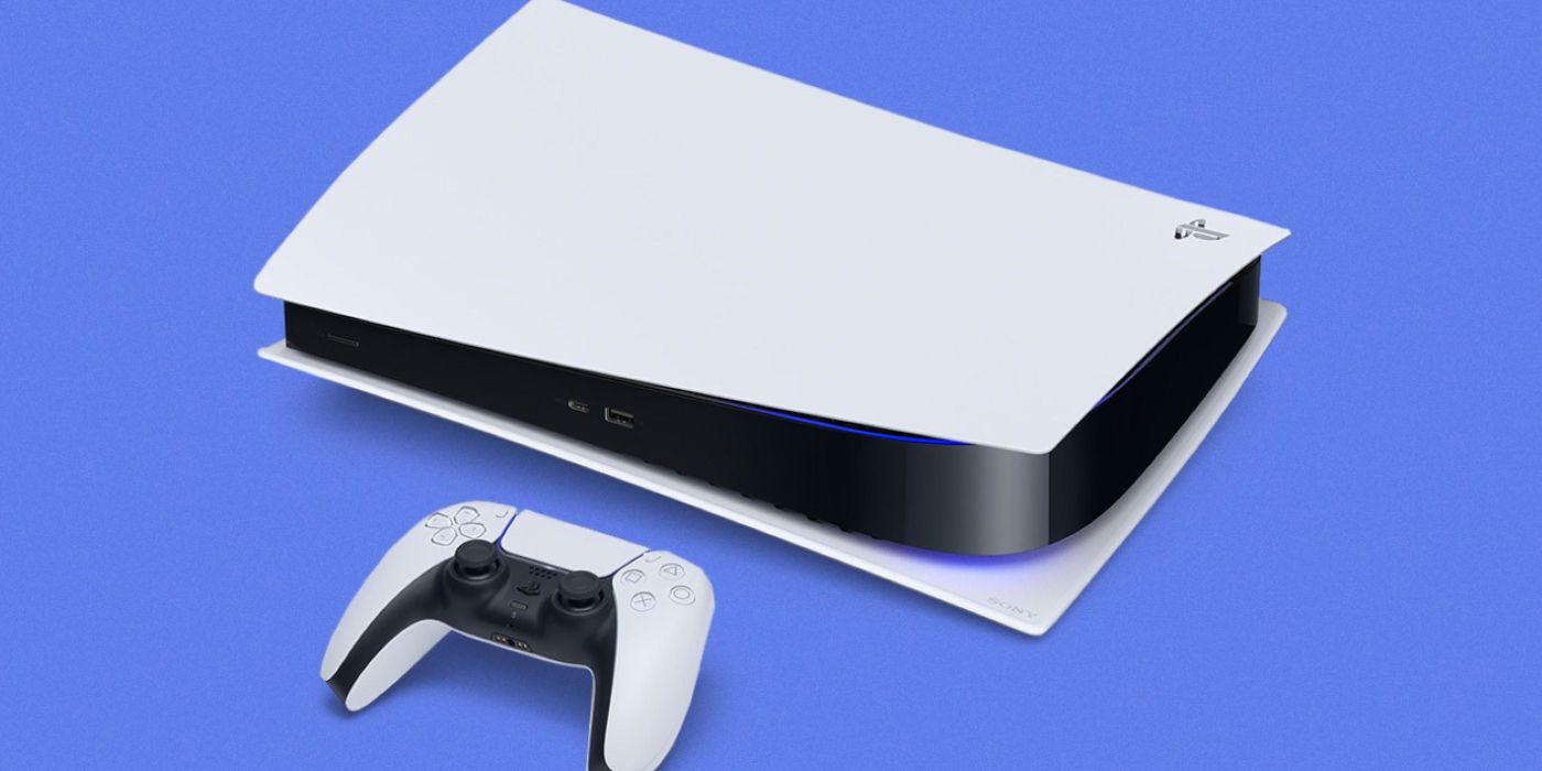 What The PS5 Looks Like On Its Side