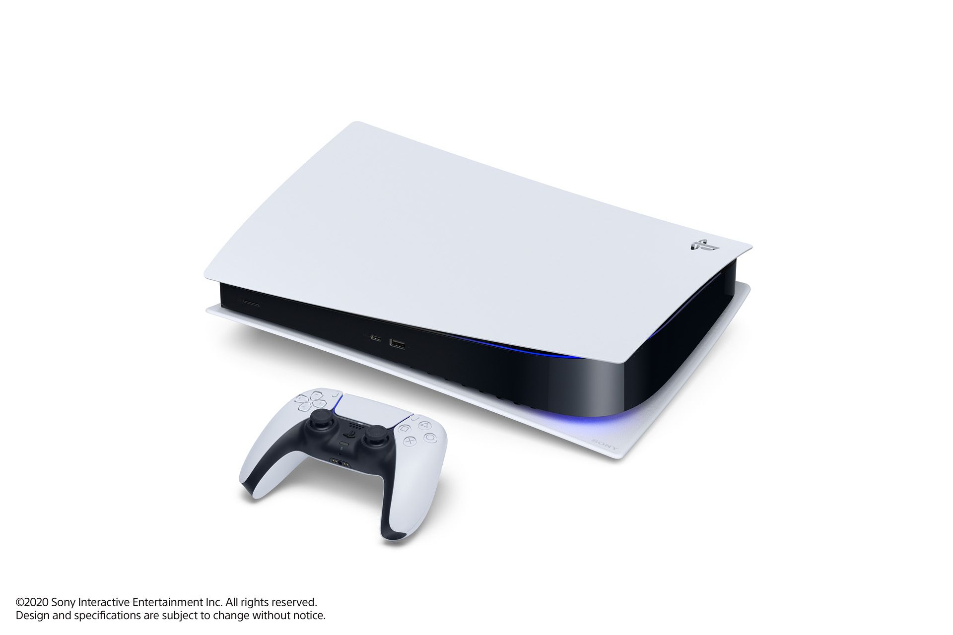 PS5 Digital Console Render 2