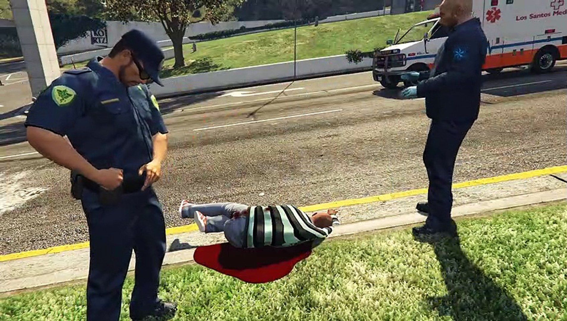 GTA paramedics during mission