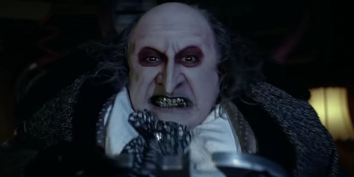 Penguin looking fearsome in Batman Returns.