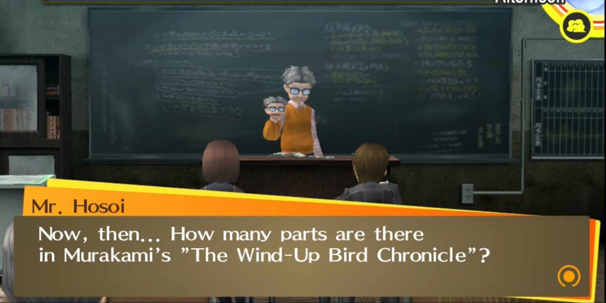Persona 4 Golden Classroom Chronicle