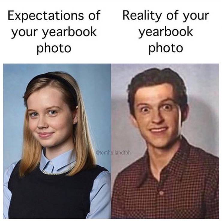 Mcu 10 Hilarious Memes Of Tom Holland As Spider Man Screenrant