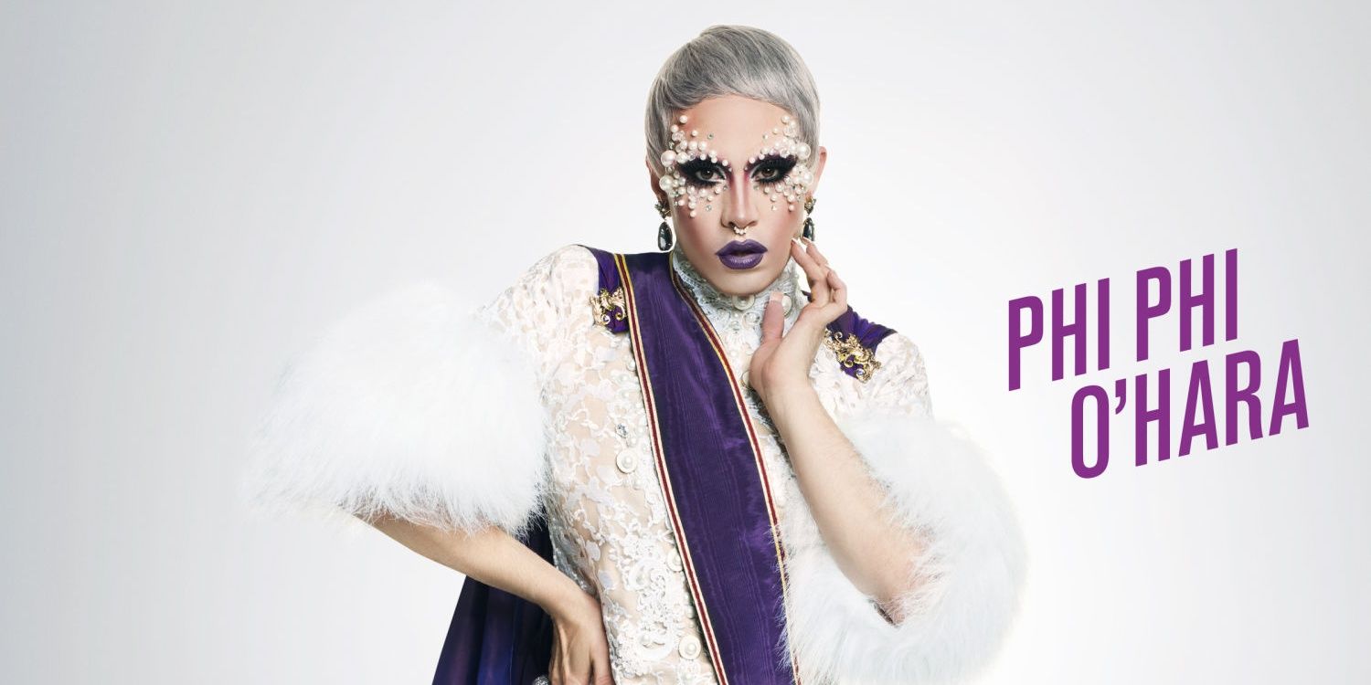 Promotional image for RuPaul's Drag Race All Stars 2 featuring Phi Phi O'hara