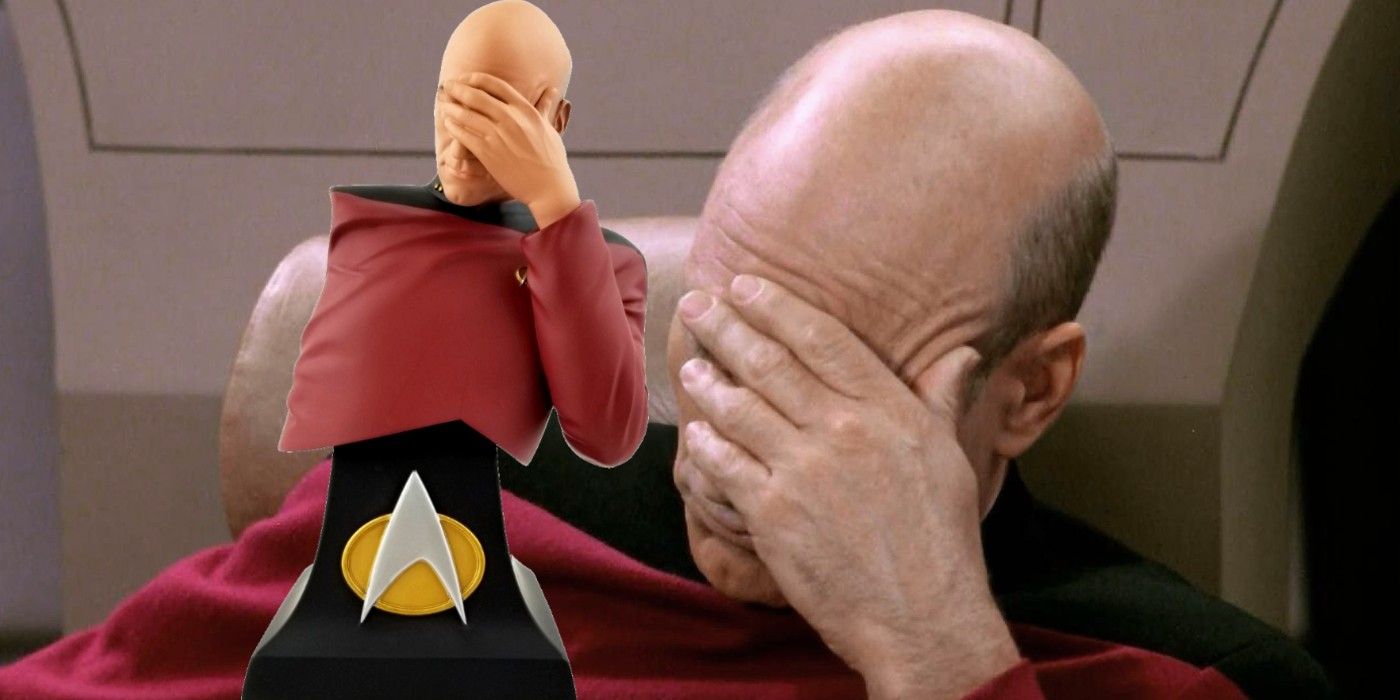 Picard Facepalm Collectible Bust
