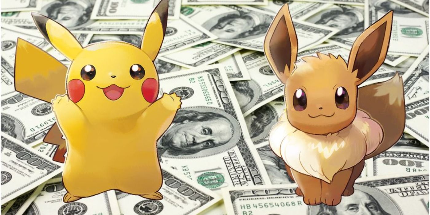 Pikachu Eevee Pokemon Money Cover