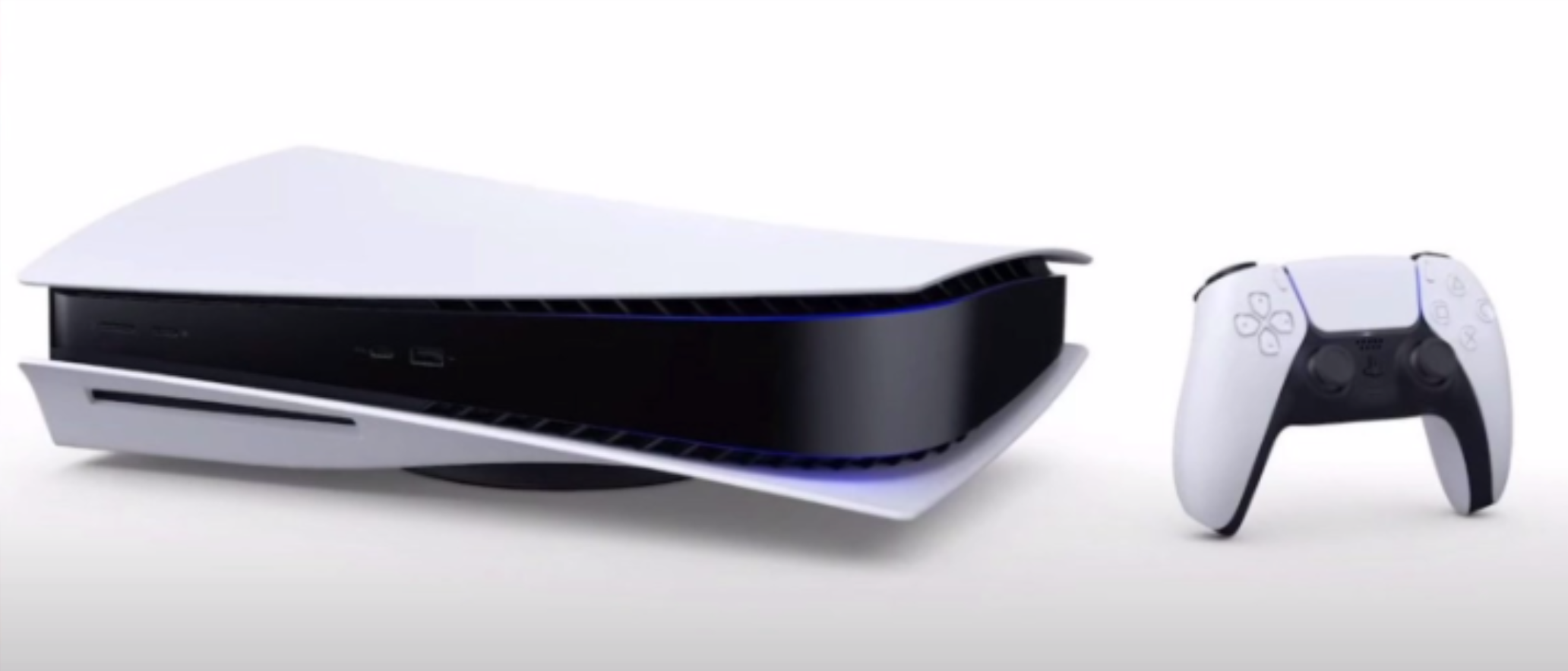 What The PS5 Looks Like On Its Side