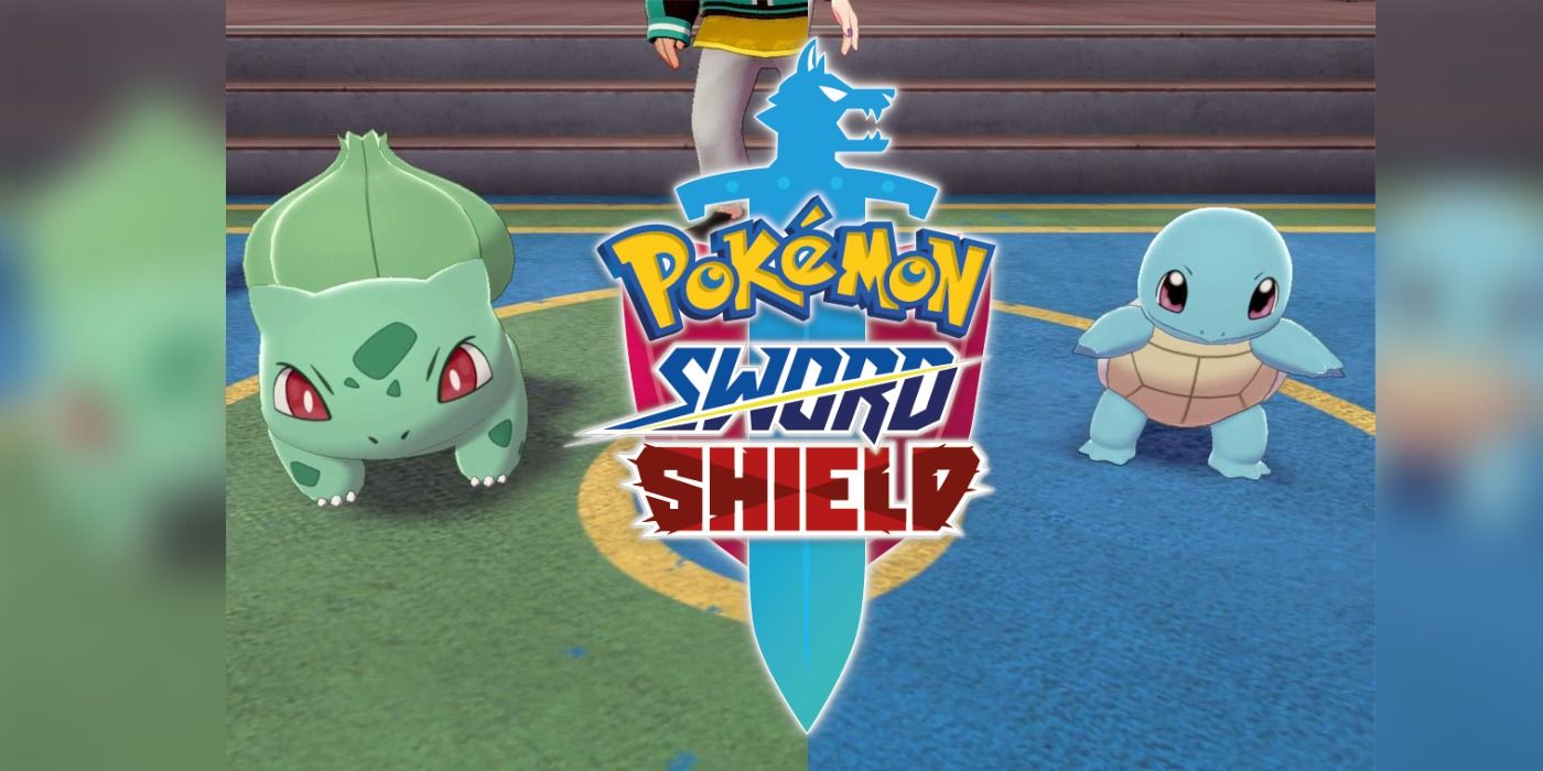 Pokemon Bulbasaur Squirtle Sword Shield