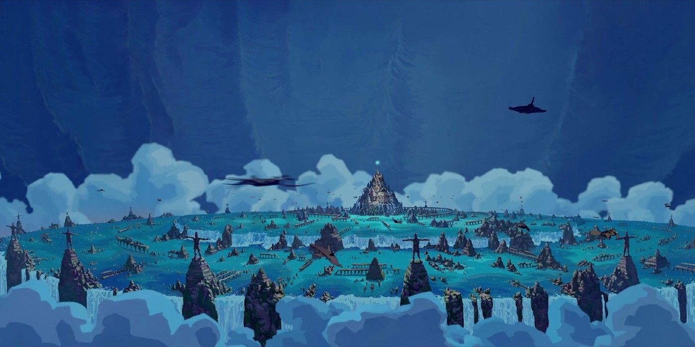 Atlantis in its prime as seen in Atlantis: The lost Empire