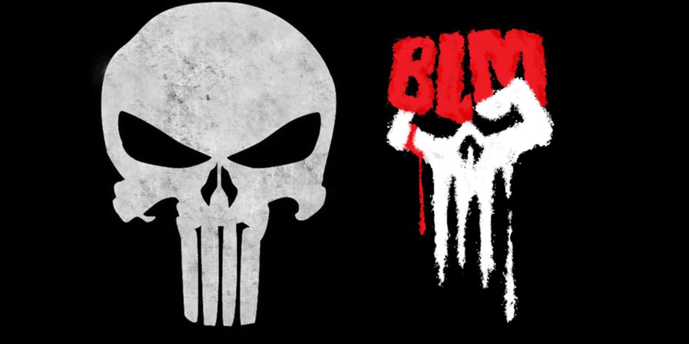 Punisher Logo BLM