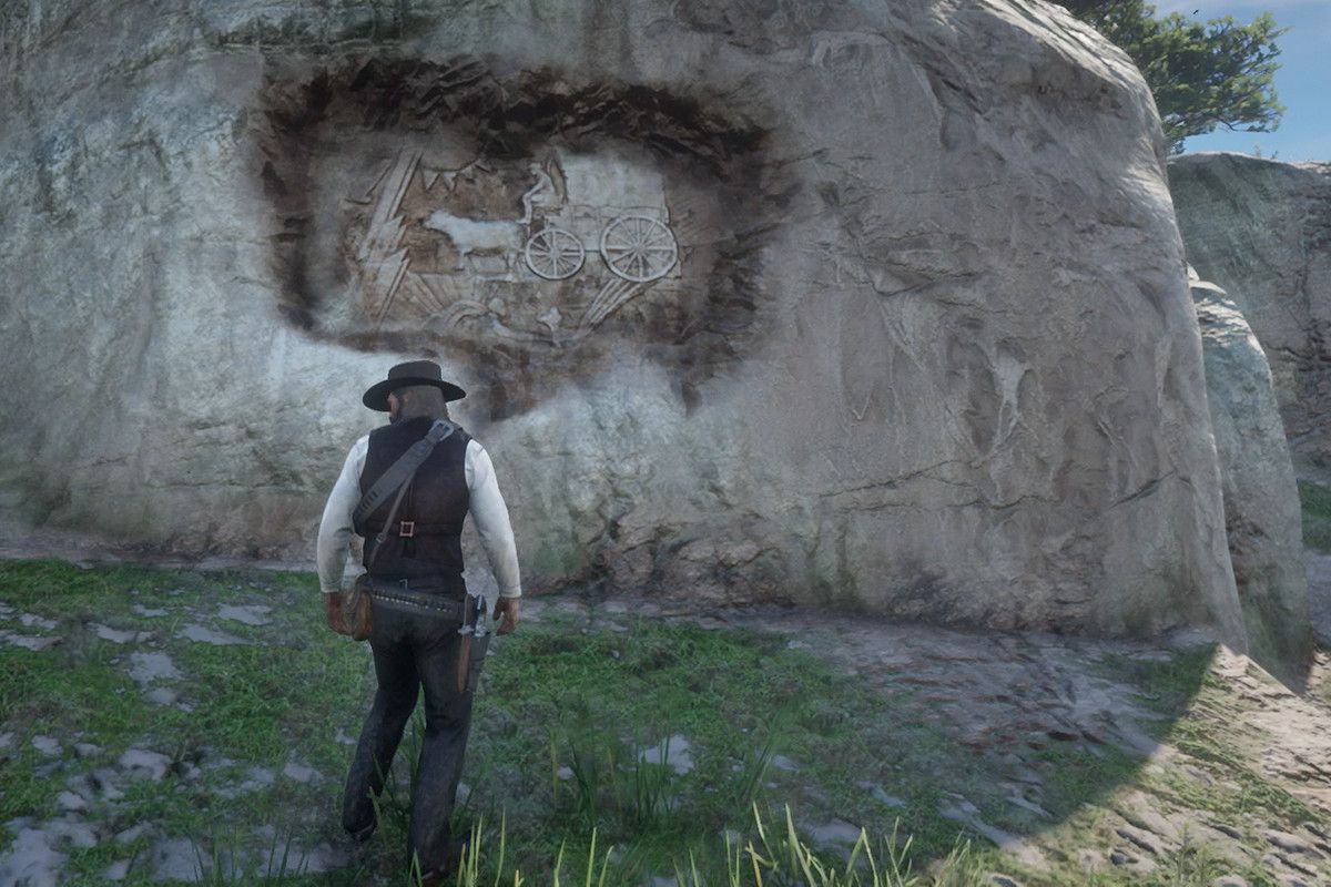RDR2 cave drawings by Francis 