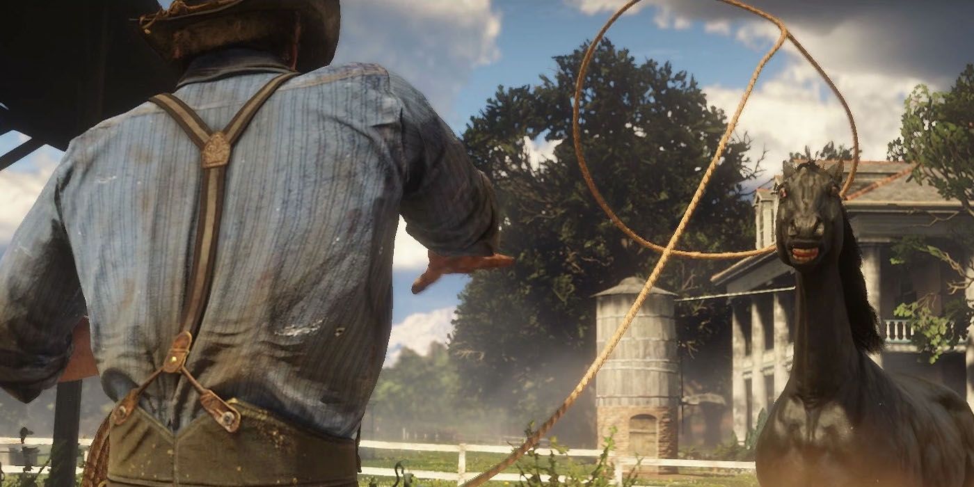 Red Dead Redemption 2 Lasso Horse