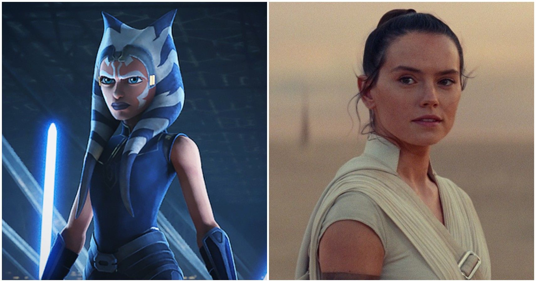 Rey vs Ahsoka