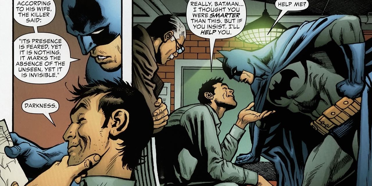 Riddler and Batman Team-Up Comic