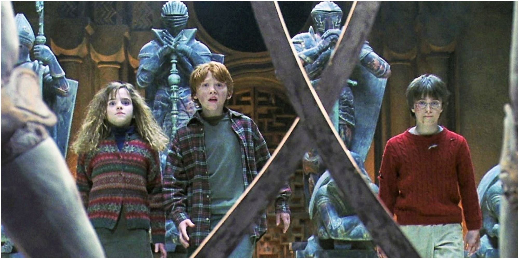 Гарри Поттер и философский камень Гарри в подземелье