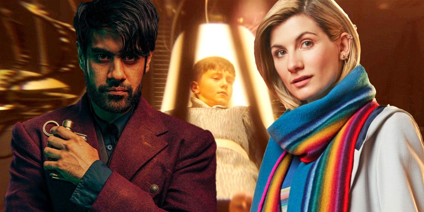 Sacha Dhawan as The Master, the Timeless Child and Jodie Whittaker as The Doctor in Doctor Who