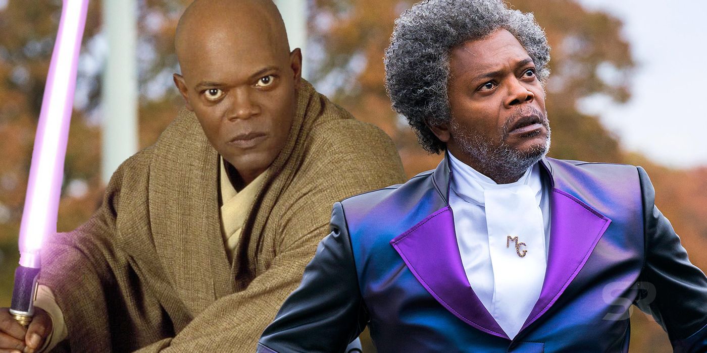 Samuel L Jackson purple props in movies