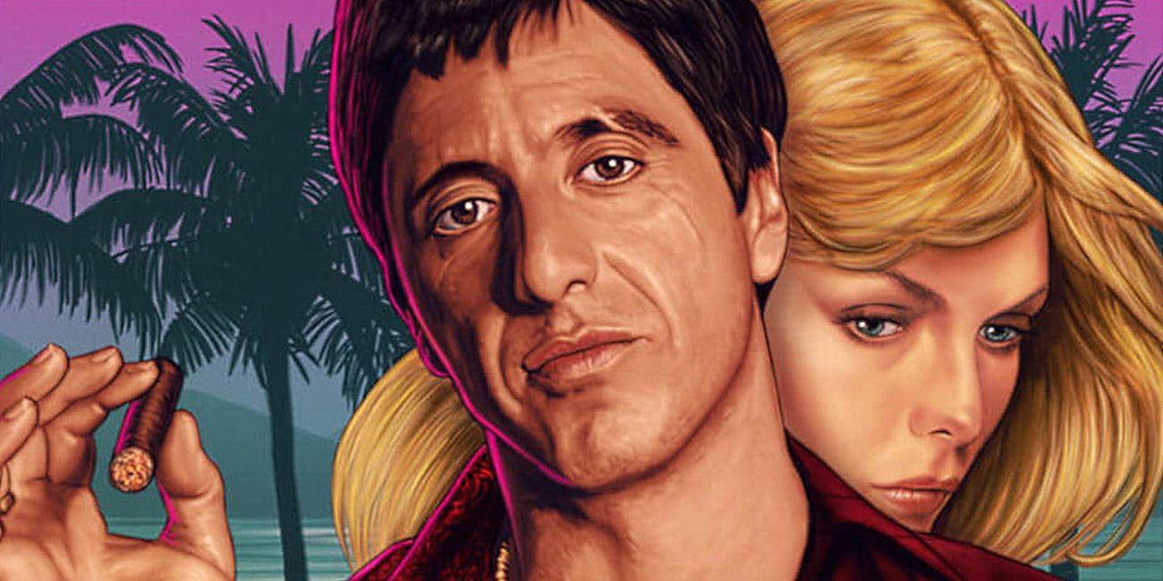 Scarface Movie Sam Gilbey Poster Art