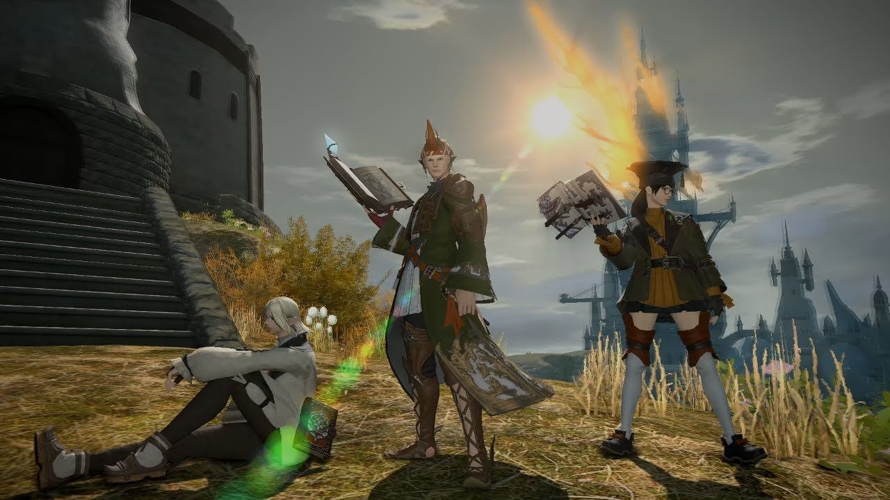 Scholar and Summoner Job Showcase Final Fantasy XIV