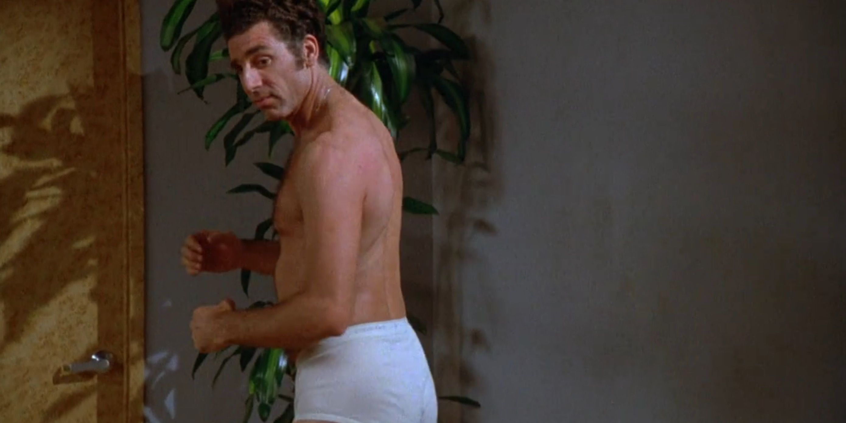 Kramer as an underwear model