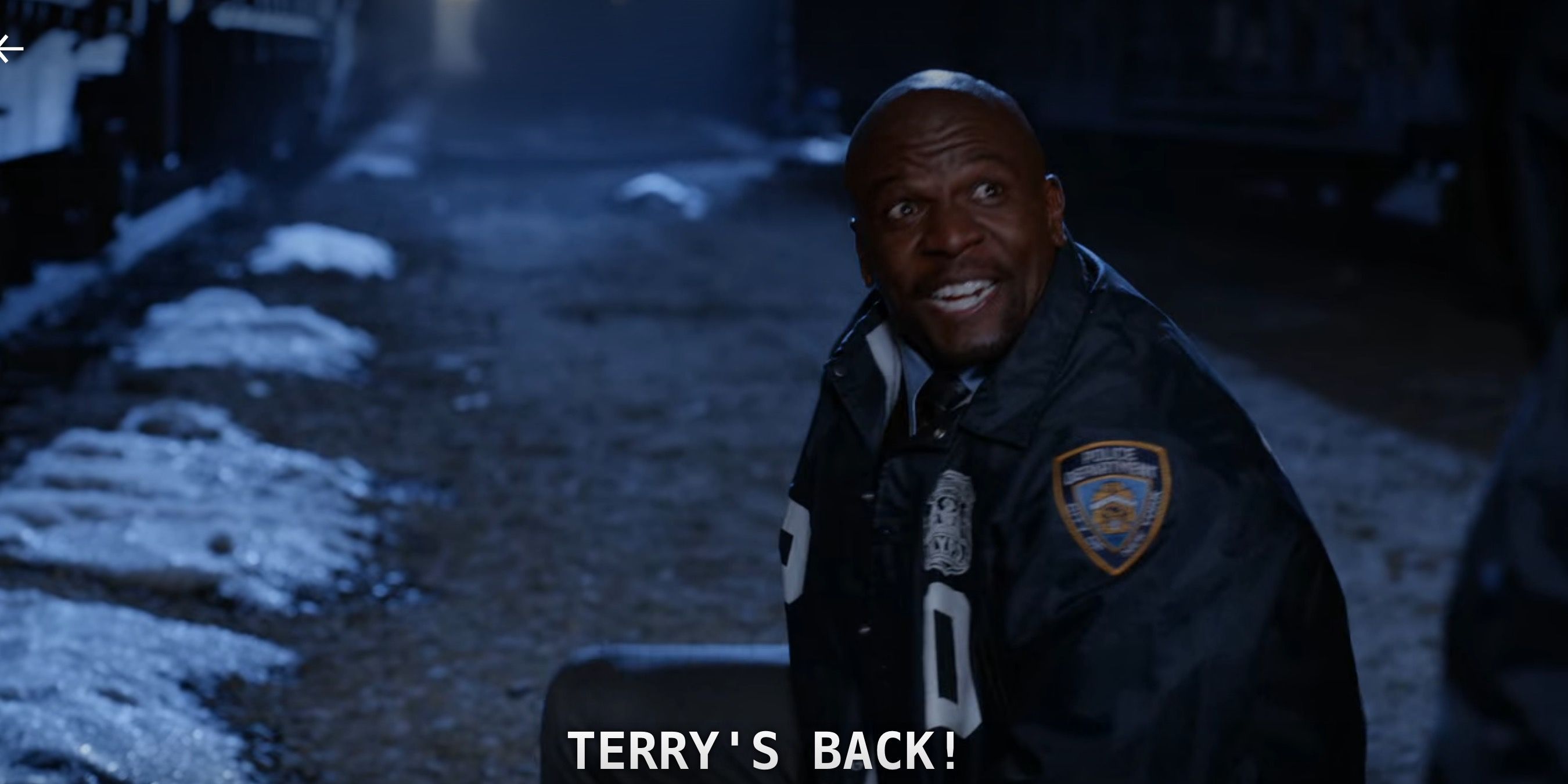 Terry Saves Holt