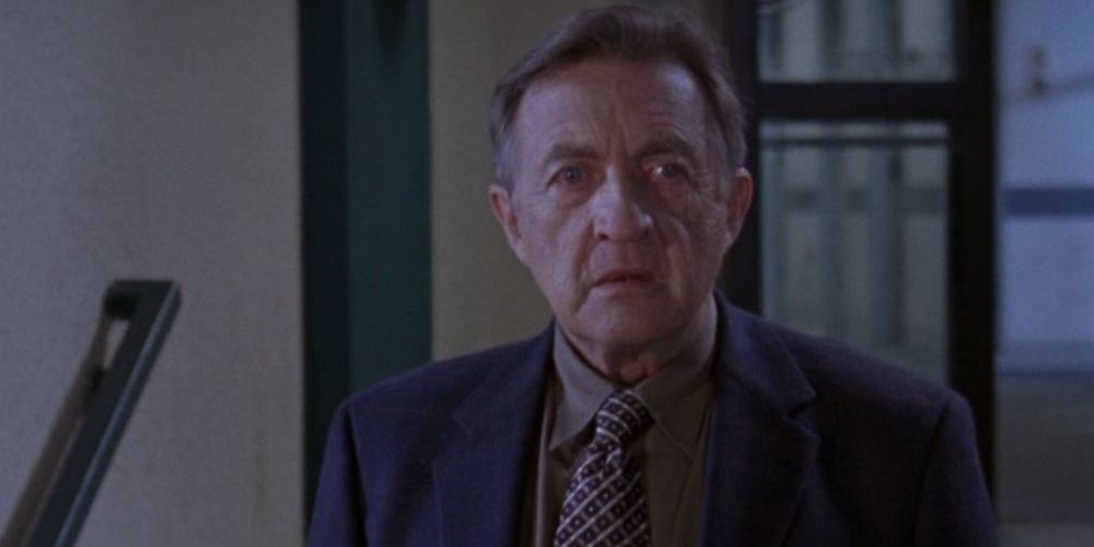 Dr. Kelso pretends he is okay after a patient death in Scrubs