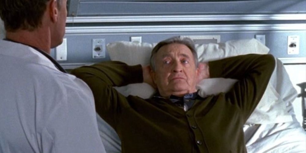 Dr Cox talks to Dr Kelso about driving in Scrubs season nine