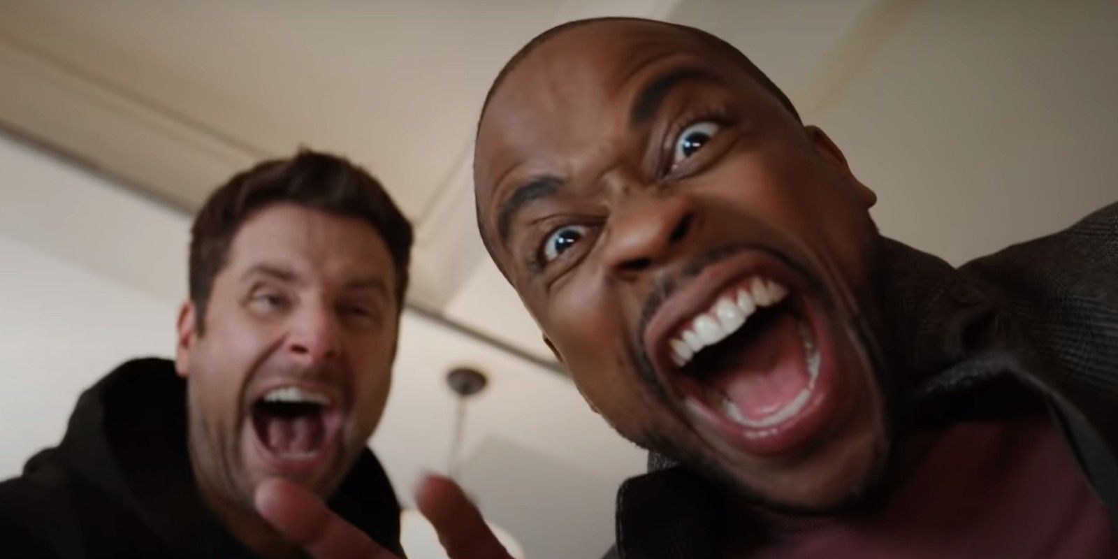 Shawn and Gus in Psych 2 Lassie Come Home