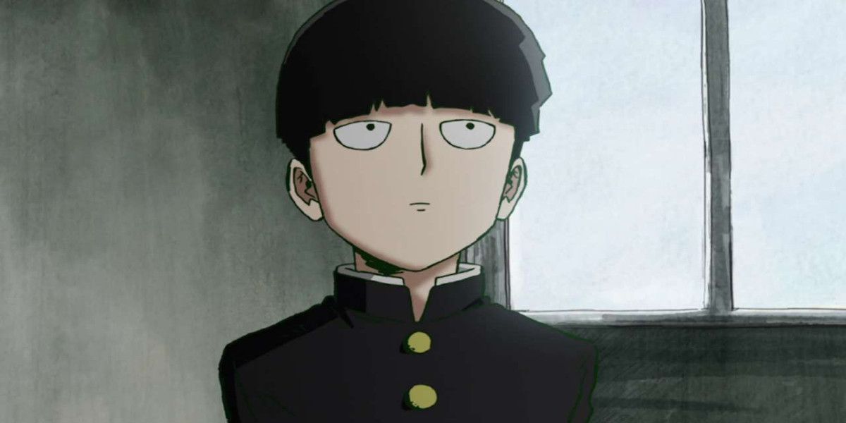 Shigeo Kageyama fom Mob Psycho 100 looking confused.