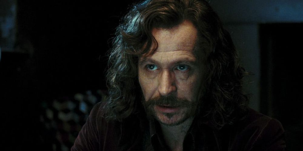 A close up of Sirius Black from Harry Potter and the Order of the Phoenix.