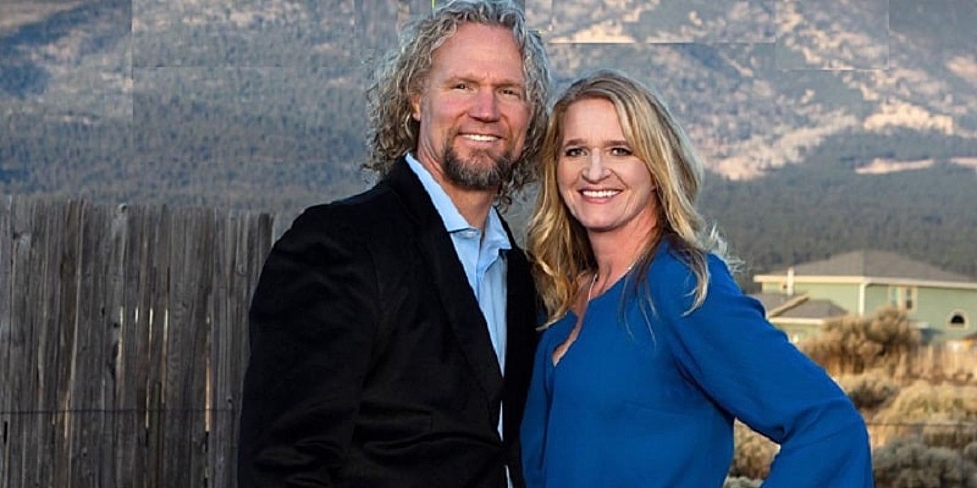 Sister Wives Kody Brown Christine standing outside