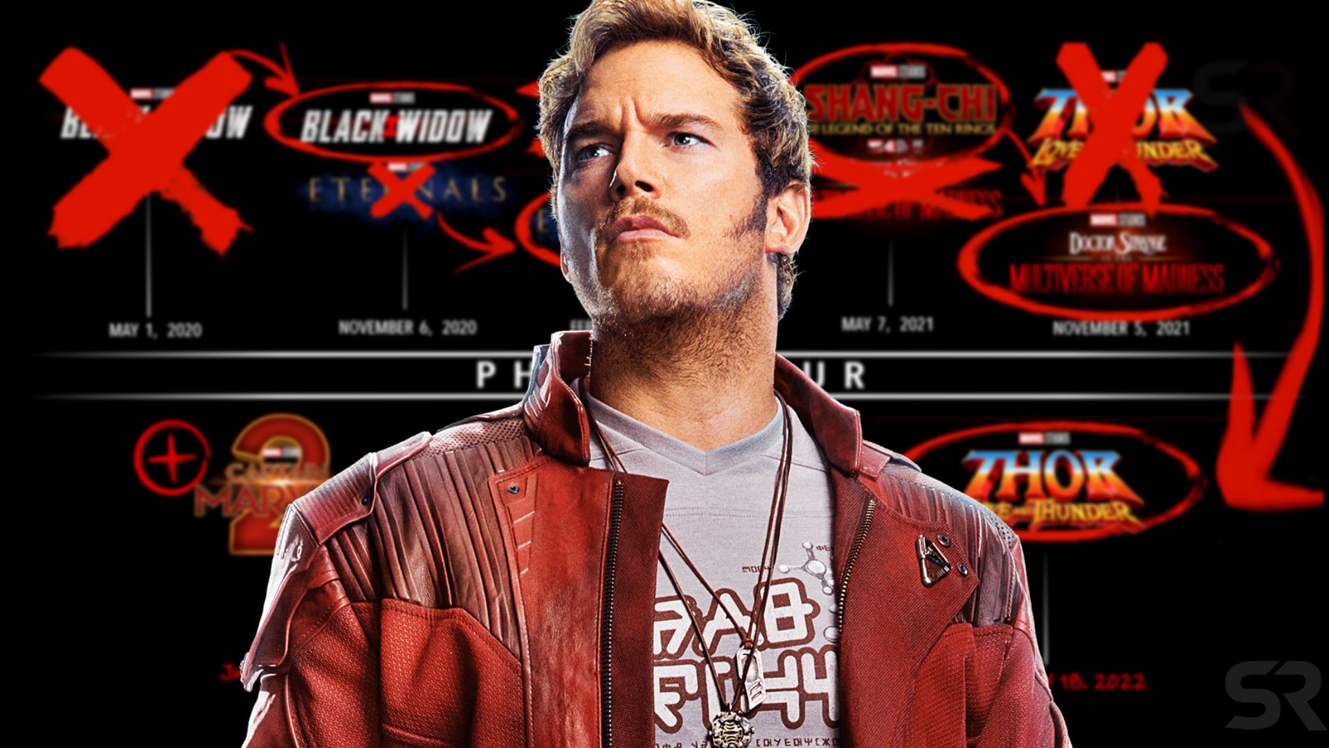 Star Lord and Marvel Phase 4 Video Image