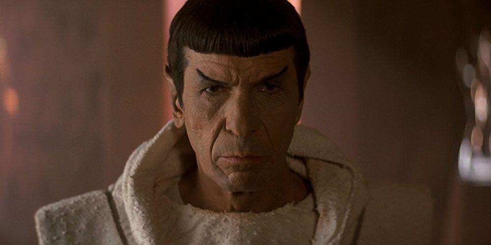 Spock Takes Exams On Vulcan Star Trek IV.