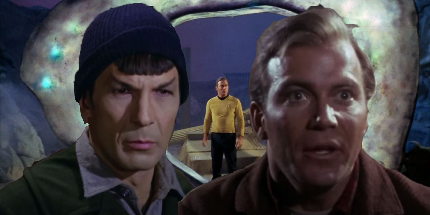 Star Trek TOS City on the Edge of Forever Kirk Spock William Shatner Leonard Nimoy