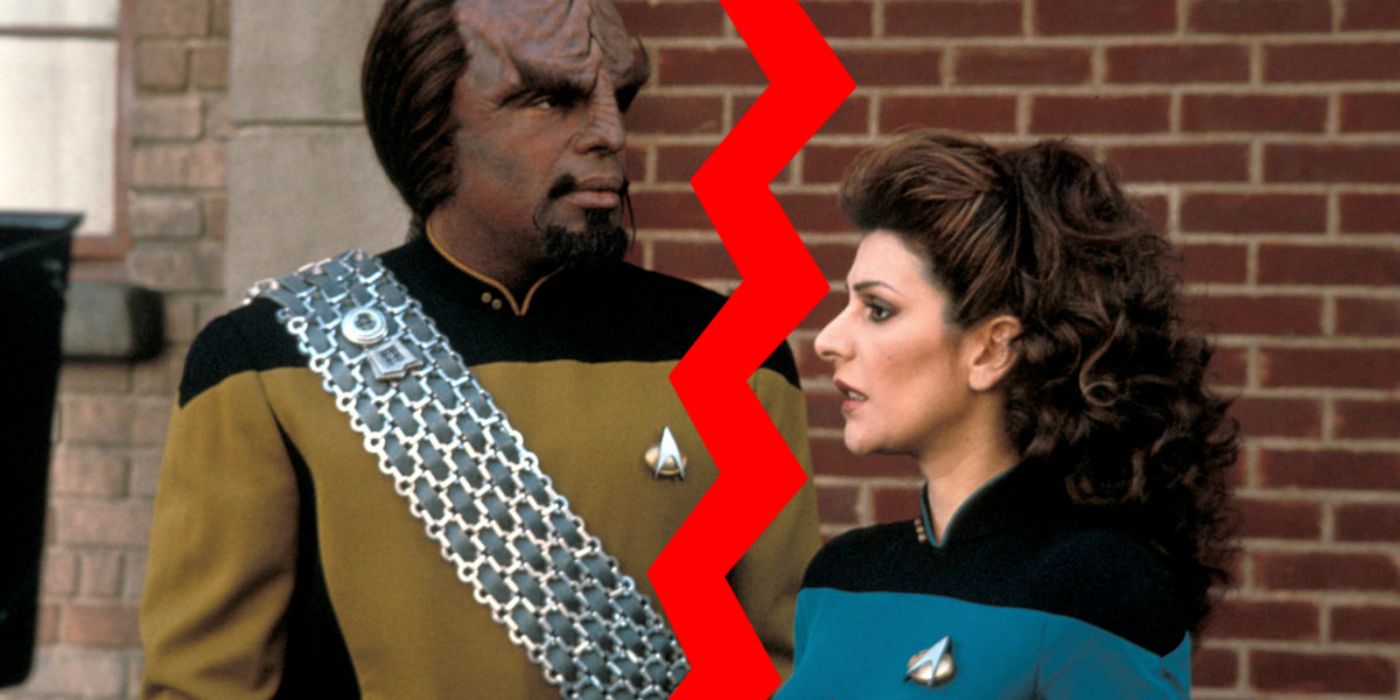 Star Trek TNG’s Marina Sirtis Glad Troi Didn’t Marry Worf: “I Would Have Killed Myself”